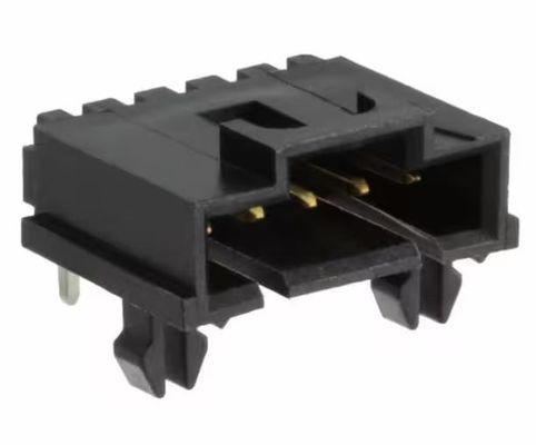 705510074 Intestazione del connettore attraverso l'angolo destro dell'apertura 5 Posizione 0,100&quot; 2,54 mm