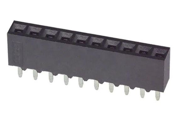 5-535541-8 10 Connessione del contenitore di posizione 0,100 &quot; (2,54 mm) attraverso il foro oro