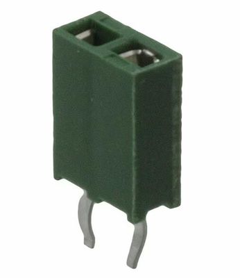 215297-2 2 Connessione del recipiente di posizione 0,100 &quot; (2,54 mm) attraverso il foro oro
