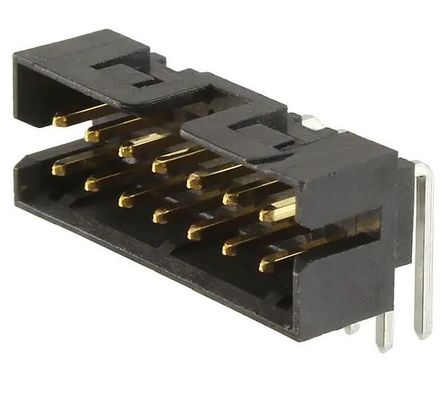87833-1420 Intestazione del connettore attraverso il foro angolo destro 14 posizione 0.079 &quot; (2.00mm)