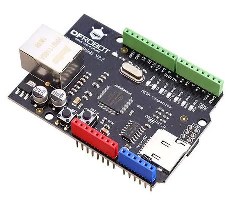 HR911105A HR911105A Interfaccia Ethernet Tavola di espansione di valutazione della piattaforma Arduino