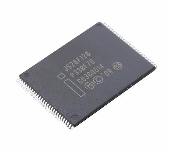 FLASH del chip di memoria di JS28F128P33BF70A EMMC - NÉ la memoria IC 128Mbit parallelizza 52 megahertz 70 il NS 56-TSOP