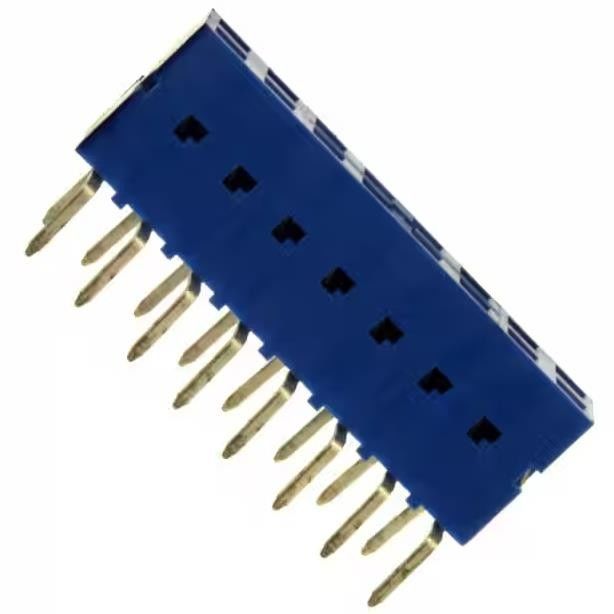 71991-308LF connettore di ingresso inferiore o superiore 0,100 &quot; (2,54 mm) attraverso il foro oro
