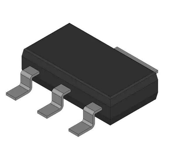 BCP52-16 Transistor bipolare PNP 60 V 1 A 50MHz 1,4 W Montatura superficiale SOT-223
