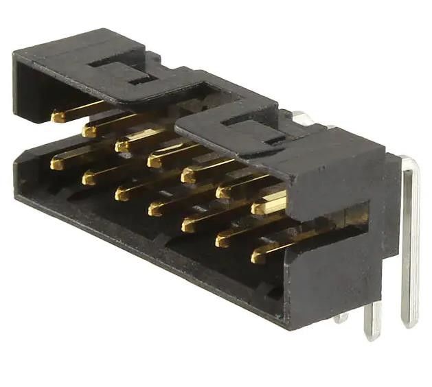 87833-1420 Intestazione del connettore attraverso il foro angolo destro 14 posizione 0.079 &quot; (2.00mm)