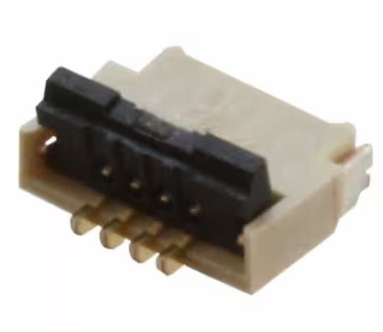 FH34S-4S-0.5SH(50) 4 Posizione FFC FPC Contatti del connettore, Top 0.020&quot; Surface Mount